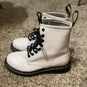 White Dr. Martens 1460 Size 6